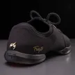 Fuego volledig zwarte splitzool danssneakers hak