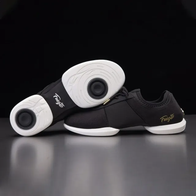 fuego zwarte splitzool danssneakers