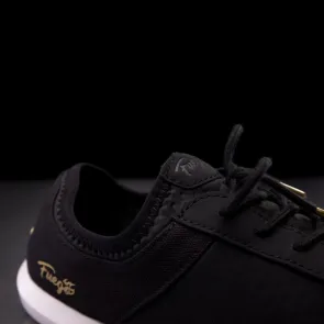 fuego zwarte splitzool danssneakers veters