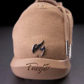 Fuego latte splitzool dansschoenen logo 