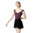 Lulli LUB293 dames ballet rokje zwart