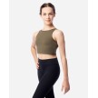 Lulli Meisjes High Neck Tank Crop Top Mary