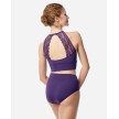 Lulli Dames High Neck Crop Top Norah rug