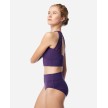 Lulli Dames High Neck Crop Top Norah zijkant