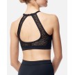 Lulli Dames High Neck Crop Top Ada rug