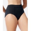 LULLI LUF677 Olive Short met hoge taille