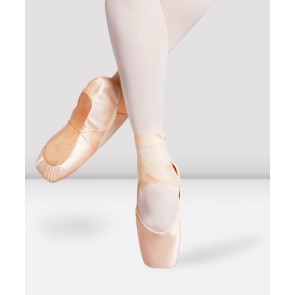 Bloch Dames spitzen Balance Lisse met een u vormige open keellijn