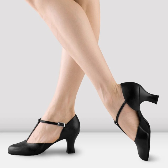 Bloch Dames SplitFlex Lederen Character Schoenen S0390L