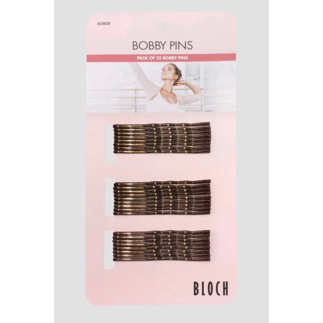 Bloch Bobby Pin A0808 25 stuks bruin