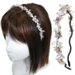Alista Dancer Basics Alista Haarband met Parels en Strass steentjes dans ballet accessoire