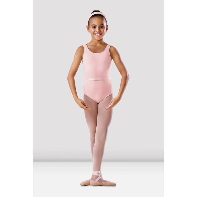 Bloch Meisjes Danspakje met ronde Hals en een bijpassende Riem BU101C
