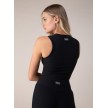 Bloch ZCO1900 dames scoop tank zwart voor dans 