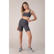 Bloch DCO1902 bikershort grijs hoge taille