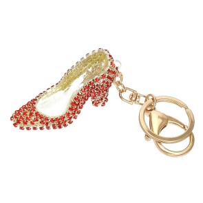 Alista Decolleté Schoen Sleutelhanger Met Strass