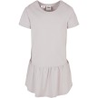 Urban Classics Girls Valance Tee Dress softlilac voor
