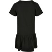 Urban Classics Girls Valance Tee Dress zwart achter