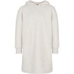 Urban Classics Girls Oversized Hoody Dress lightgrey