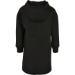 Urban Classics Hoody Dress zwart met capuchon, achterkant