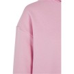 Urban Classics Girls Terry Hoody Dress girlypink schouder