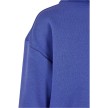 Urban Classics Girls Terry Hoody Dress purpleday schouder