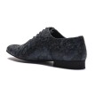 Rumpf Miguel 2156 Black Snake heren Dansschoenen lage hak