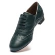 Rumpf Dames Swingshoenen 9238 groen veters sluiting
