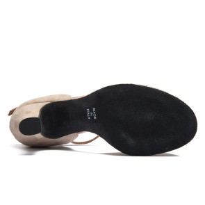 Rumpf Premium Line Dance Schoenen 9178 beige suède zool