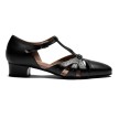  Rumpf Premium Line Dames Swing schoenen 9212 zwart hak 3cm