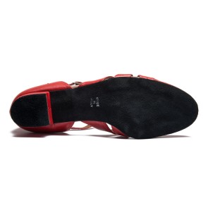 Rumpf Premium Line Dames Swing schoenen 9212 rood suede zool
