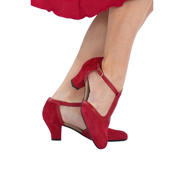 Rumpf Dames Rode Swing Schoenen 9236