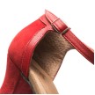 Rumpf Dames Rode Swing Schoenen 9236 riem sluiting
