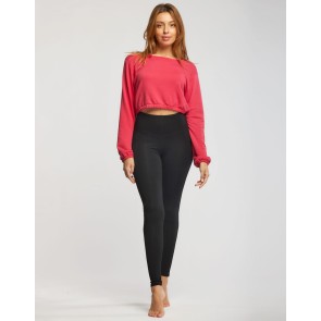 Temps Danse Cary dames Cropped Hoodie framboise