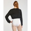 Temps Danse Cary dames Cropped Hoodie zwart