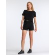 Temps Danse Dames French Terry Shorts Caresse zwart
