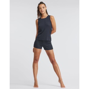 Temps Danse Ribbed Dans Tank Top Riviera donker Blauw