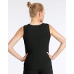 Temps Danse Ribbed Dans Tank Top Riviera zwart achter