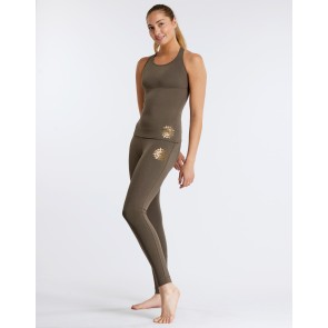 Temps Danse Sport Tank Top met Ondersteuning Anissa Peace bruin