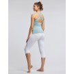Temps Danse Sport Tank Top met Ondersteuning Anissa Peace licht blauw achterkant