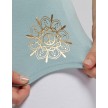 Temps Danse Sport Tank Top met Ondersteuning Anissa Peace licht blauw logo