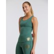 Temps Danse Sport Tank Top met Ondersteuning Anissa Peace zeeblauw 