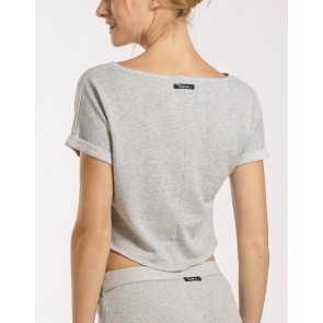 Temps Danse Boatneck Crop Sweatshirt Camila rug