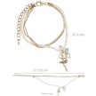 Alista Ballerina Armband met Parels en Gouden Kralen B33168