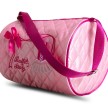 Capezio B284 ballerina sporttas roze zijkant 