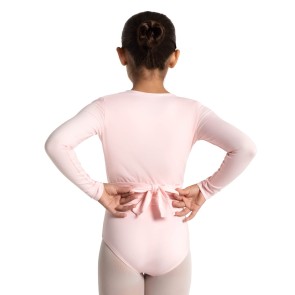 capezio 1045C balletvestje voor meisjes roze achterkant 