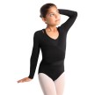 capezio 1045C balletvestje voor meisjes zwart