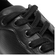 Rumpf 1528 Luca lederen danssneakers met volledige zool detail