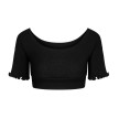 Rumpf RU2715 warm up top zwart