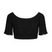 Rumpf RU2715 warm up top zwart ronde hals 