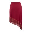 Rumpf RU5067 Caraibico dansrok dames rood 