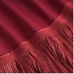 Rumpf RU5067 Caraibico dansrok dames rood detail 